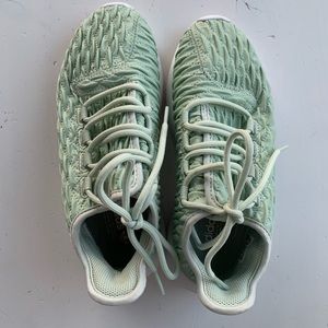 ADIDAS mint green sneakers!